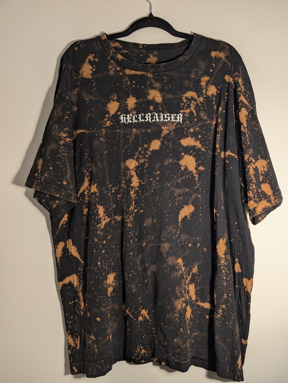 Men’s Hellraiser Dragon Hand Bleached Tee 2X/3X